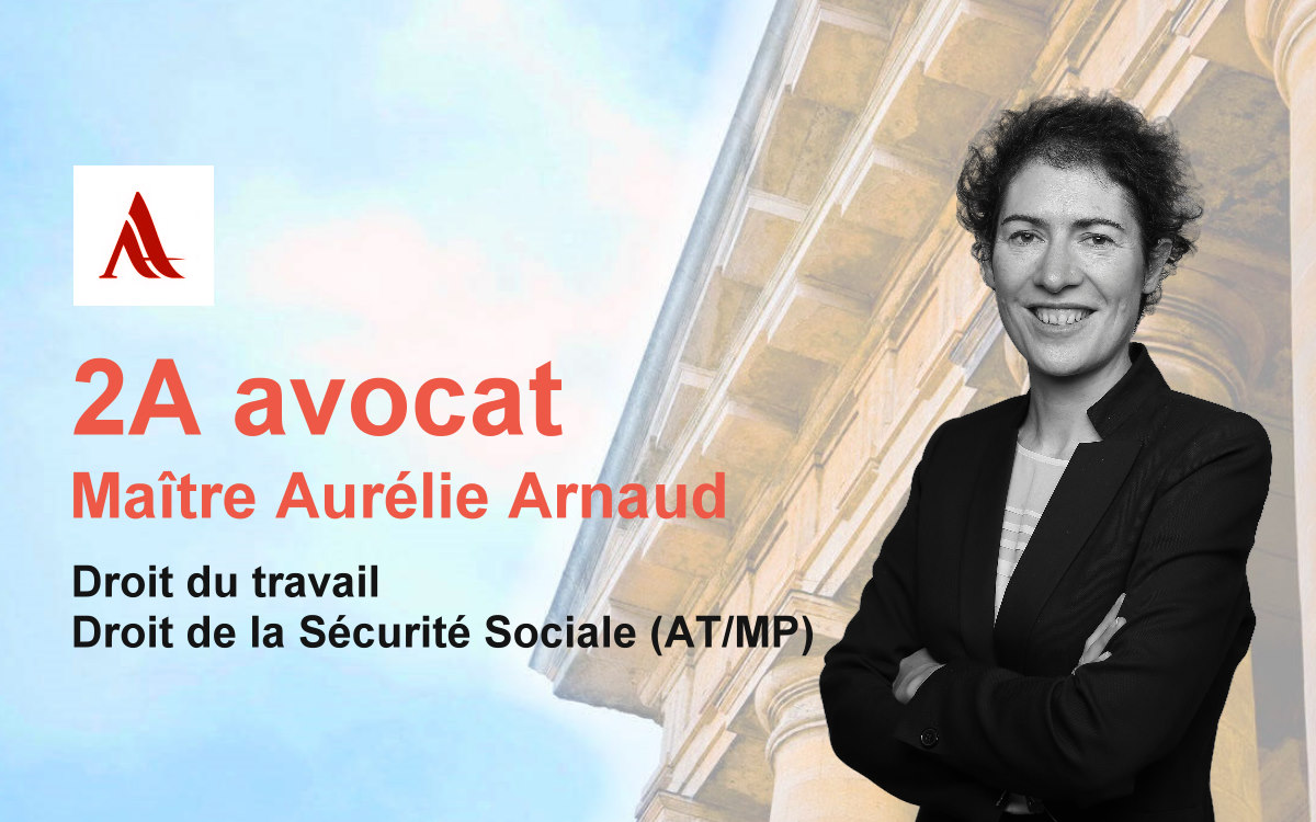 Création du site web de 2A avocat, Aurélie Arnaud, avocat en droit du travail à Paris